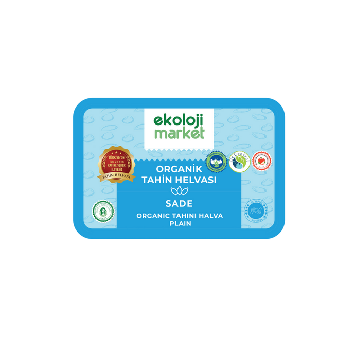 EKOLOJİ MARKET Organik Tahin Helvası Sade 200g