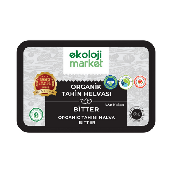 EKOLOJİ MARKET Organik Tahin Helvası Bitter 200g