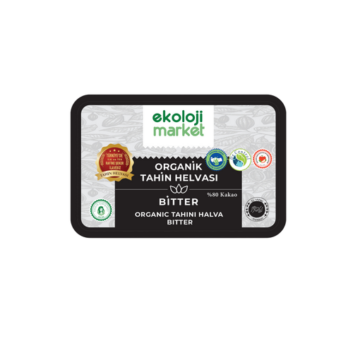 EKOLOJİ MARKET Organik Tahin Helvası Bitter 200g