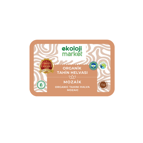 EKOLOJİ MARKET Organik Tahin Helvası Mozaik 200g