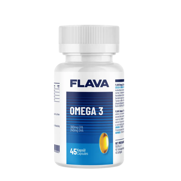 FLAVA Omega 3 45 Kapsül