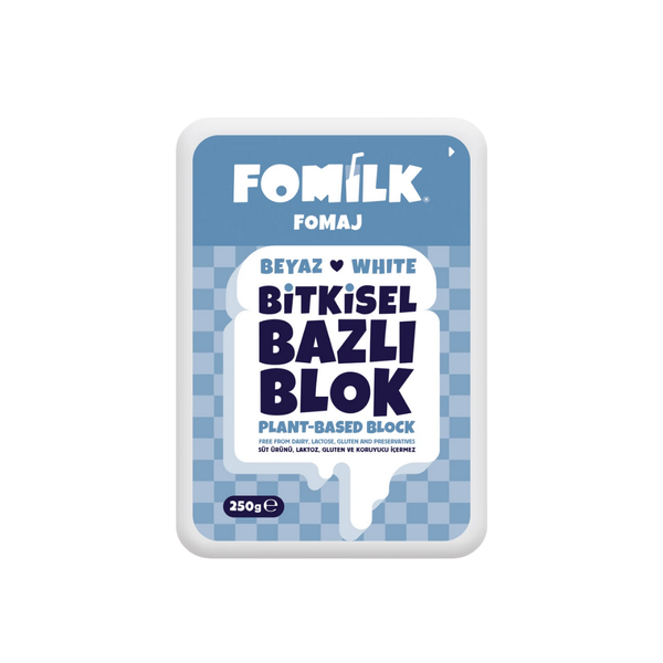 FOMİLK Mozarella Bitkisel Bazlı Beyaz Blok 250g