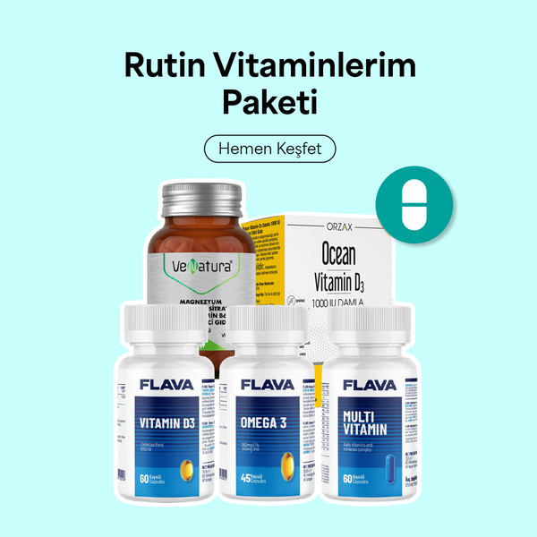 Rutin Vitaminlerim Paketi