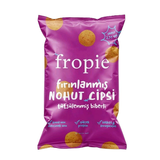 FROPİE -Fırınlanmış -Nohut -Cipsi -Tütsülenmiş- Biber -Çeşnili -50g