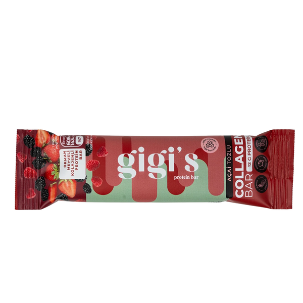 GİGİ'S Orman Meyveli Kolajenli Protein Bar