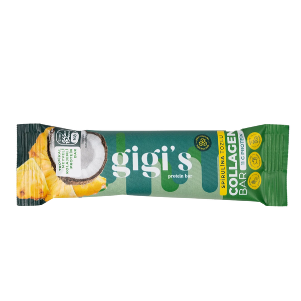 GİGİ'S Tropikal Meyveli Kolajenli Protein Bar