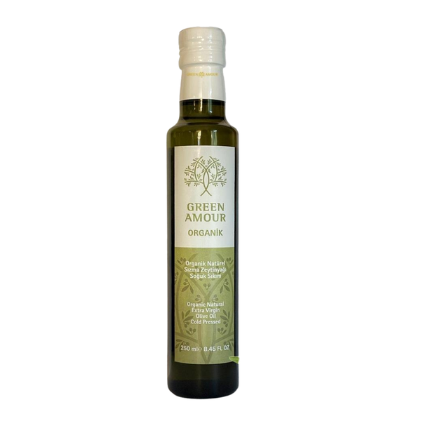 GREEN AMOUR Organik Soğuk Sıkım Zeytinyağı 250ml