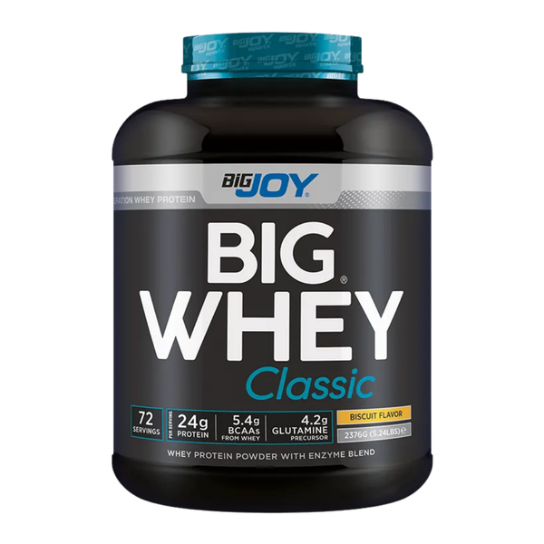 BİGJOY Bigwhey Protein Classic Bisküvi 2376g 72 Servis