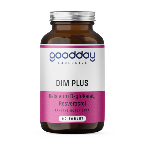 GOODDAY Dim Plus Kalsiyum D-Glukarat, Resveratrol 60 Tablet
