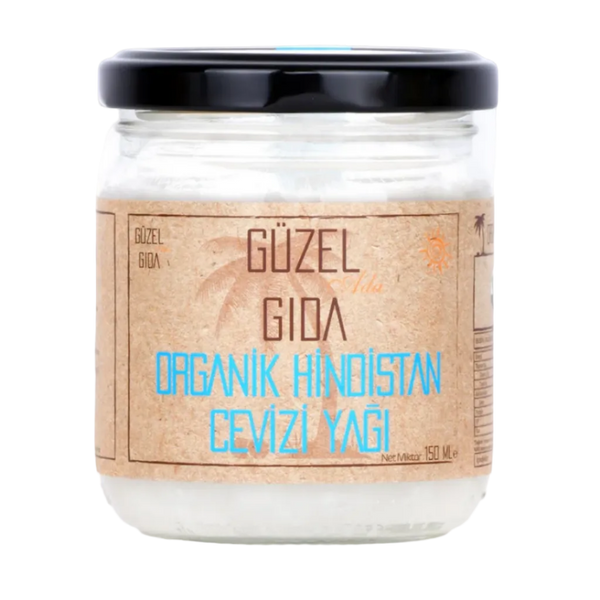 GÜZEL GIDA Organik Hindistan Cevizi Yağı 150ml