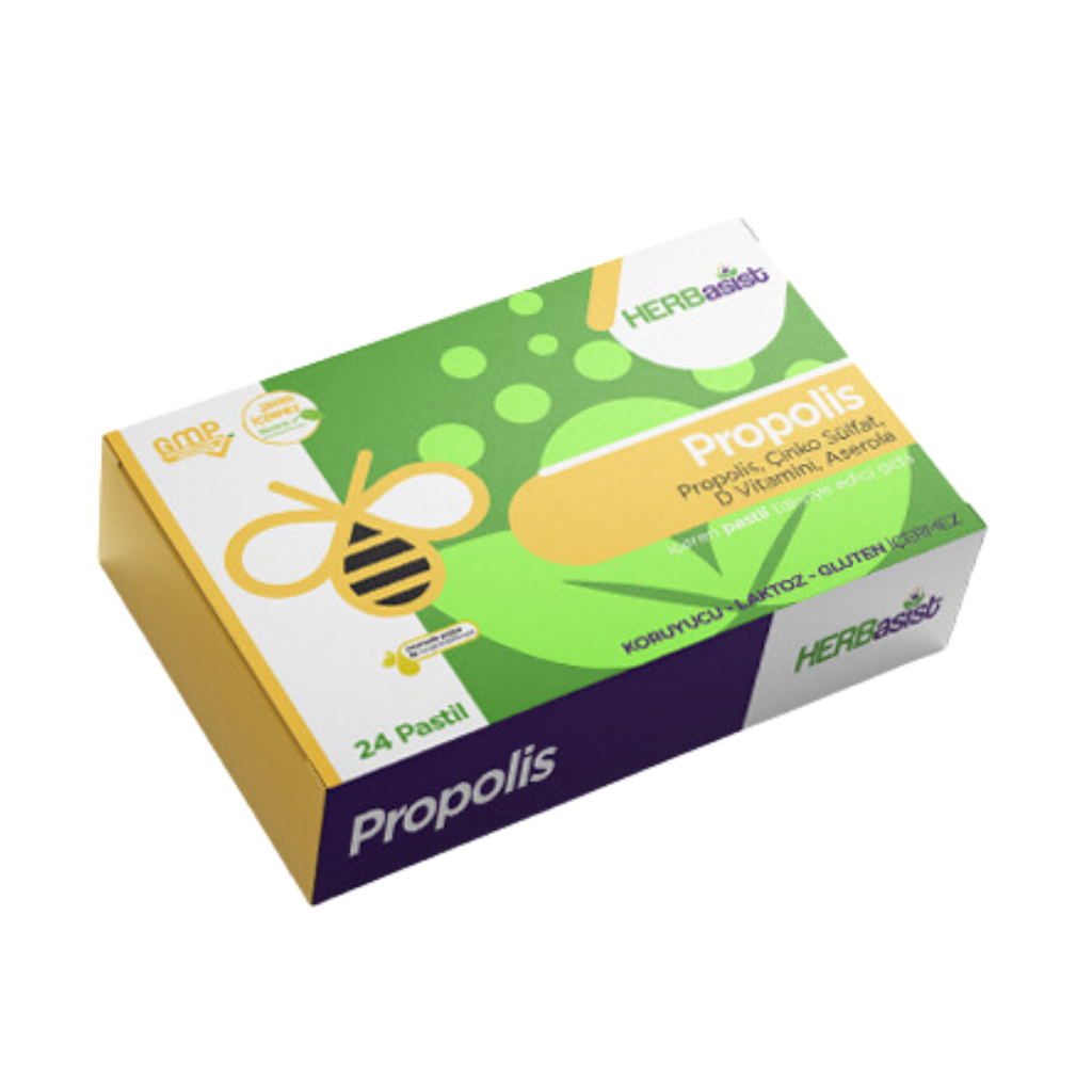 HERBASİST Propolis Pastil – Özel Beslenme