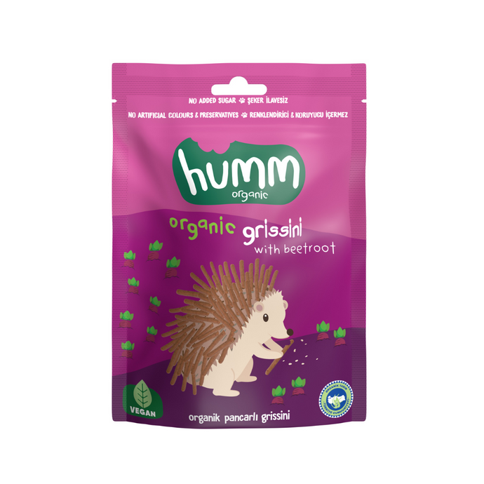 HUMM Organik Pancarlı Vegan Grissini 75g