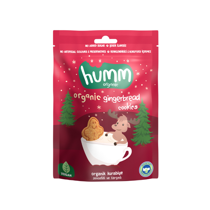 HUMM Organik Zencefilli Tarçınlı Vegan Kurabiye 55g