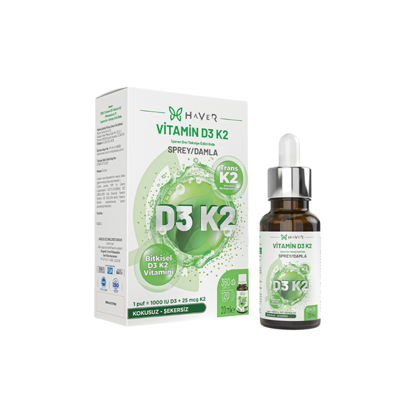 HAVER Bitkisel D3K2 Sprey 20ml