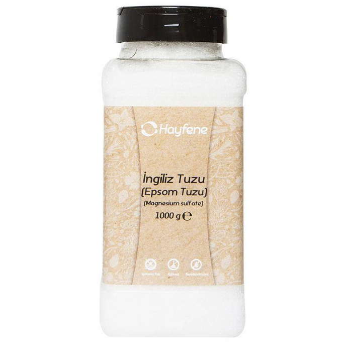 HAYFENE İngiliz Tuzu ( Epsom Tuzu ) 1000g