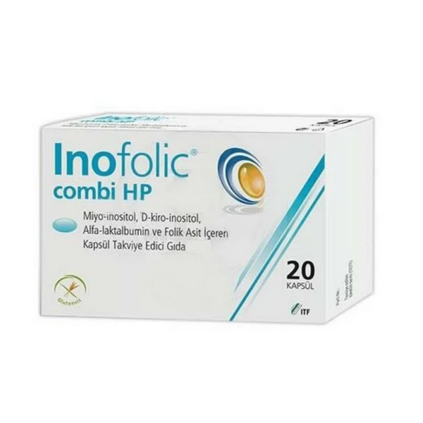 ITF İLAÇ Inofolic Combi Yumuşak Jelatin 20 Kapsül