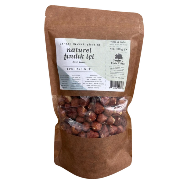 KAPTAN'IN CEVİZ ÇİFLİĞİ Çiğ Fındık 300g