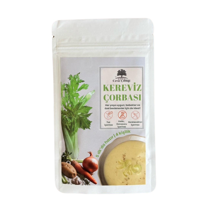 KAPTAN'IN -CEVİZ -ÇİFLİĞİ -Kereviz -Çorbası -50g