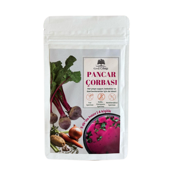 KAPTAN'IN CEVİZ ÇİFLİĞİ Kırmızı Pancar Çorbası 50g