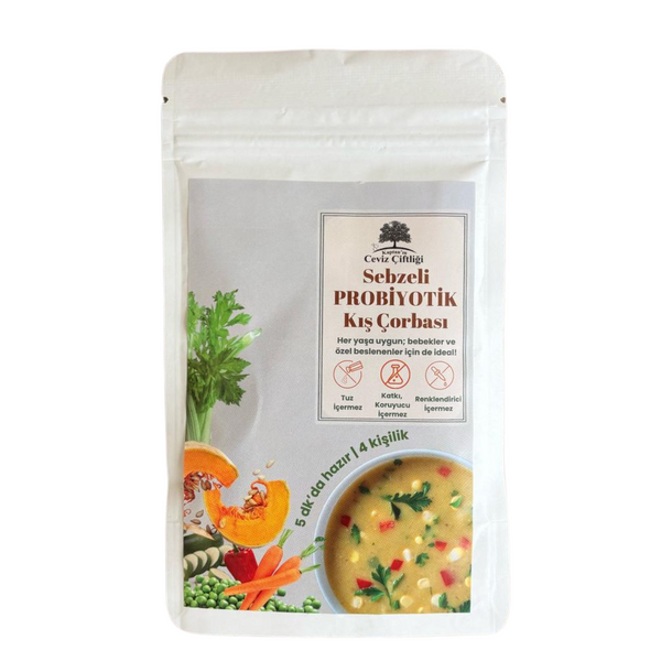 KAPTAN'IN CEVİZ ÇİFLİĞİ Probiyotik Kış Çorbası 50g