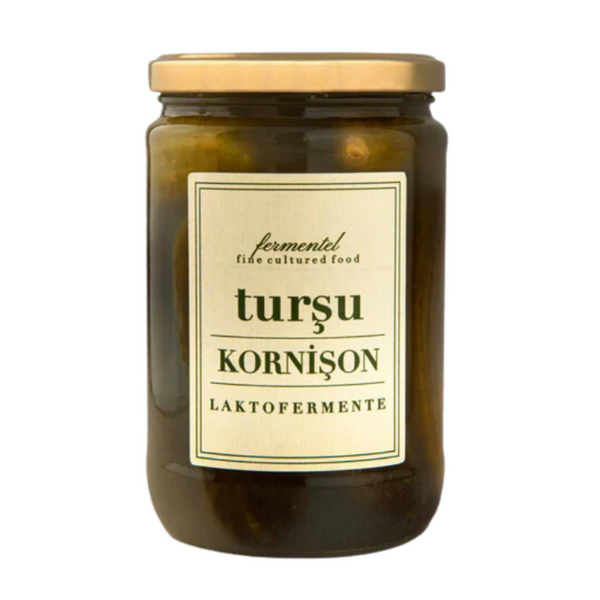 KOMBUCHA 2200  Lakto Fermente Kornişon Turşu 660 Ml