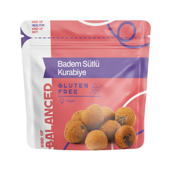 KİND OF BALANCED Badem Sütlü Kurabiye 50g