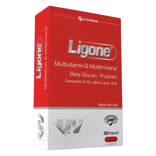 LİGONE Beta-Glucan Probiotic Multivitamin 30 Kapsül