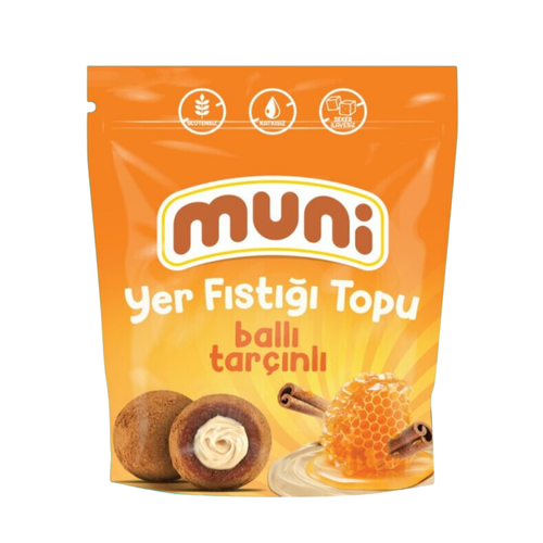 MUNİ Ballı Tarçınlı Yer Fıstığı Topu 80g