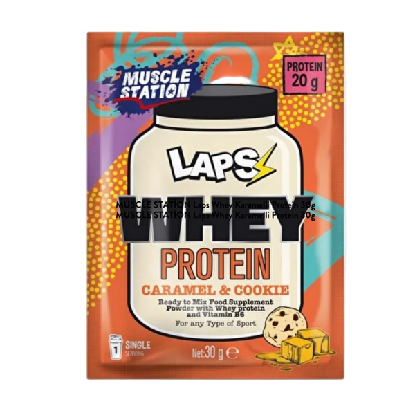 MUSCLE STATİON Laps Whey Karamelli Protein 30g