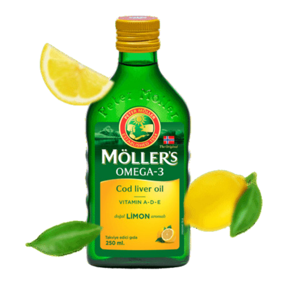MÖLLER'S Omega 3 Limon 250 ml