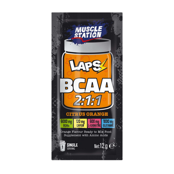 MUSCLE STATİON Bcaa Citrus Portakal 12g