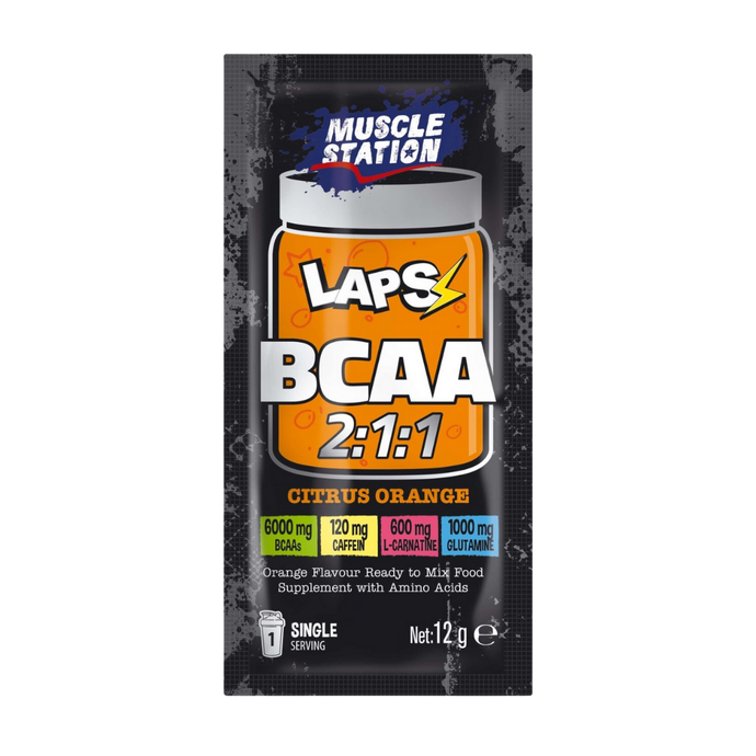 MUSCLE- STATİON- Bcaa -Citrus -Portakal- 12g