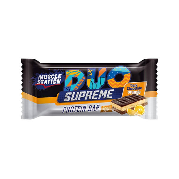 MUSCLE STATİON Bitter Çikolata Portakal Protein Duo 35g
