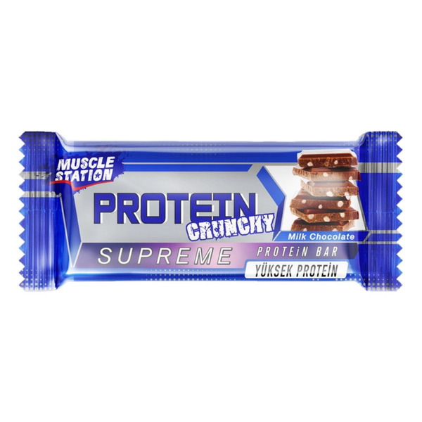 MUSCLE STATİON Supreme Sütlü Çikolatalı Protein Bar 40g