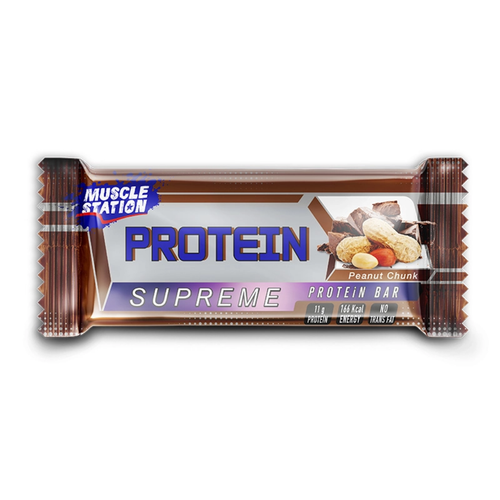 MUSCLE -STATİON- Supreme -Protein -Bar- Çikolata -Yer -Fıstığı -40g