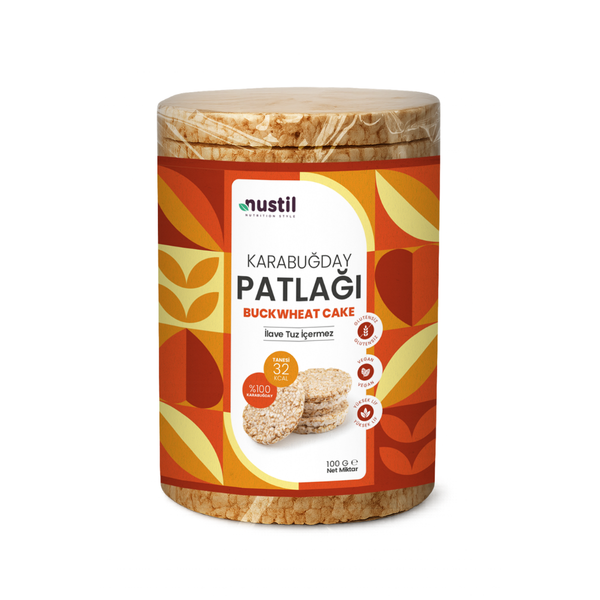 NUSTİL Glutensiz Karabuğday Patlağı 100g
