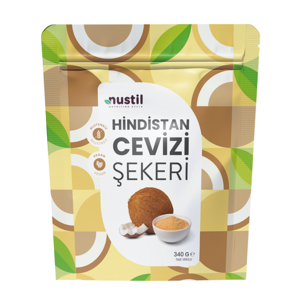 NUSTİL Hindistan Cevizi Şekeri 340g
