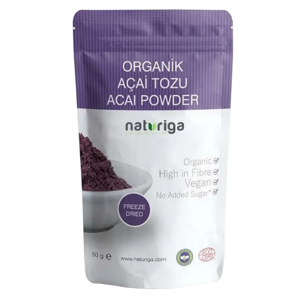 NATURİGA Organik Açai Tozu 50g