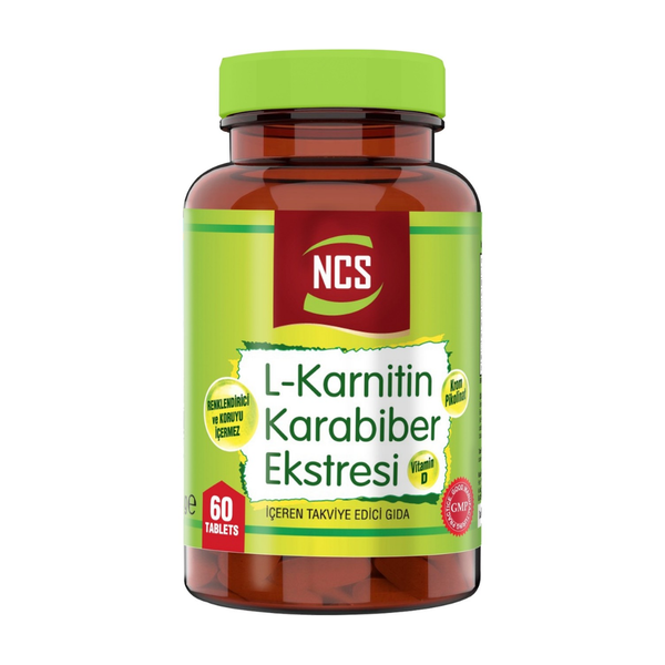 NCS Karabiber Extreli L-Carnitine 60 Tablet