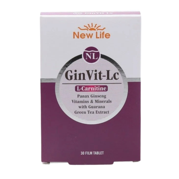 NEW LİFE GinVit-LC 30 Tablet