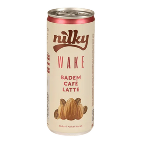 NİLKY Wake Badem Sütlü Latte 250ml
