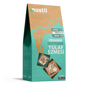 NUSTİL Organik Glutensiz Yulaf Ezmesi 250g