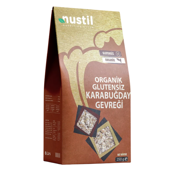 NUSTİL Organik Karabuğday Ezmesi 250g