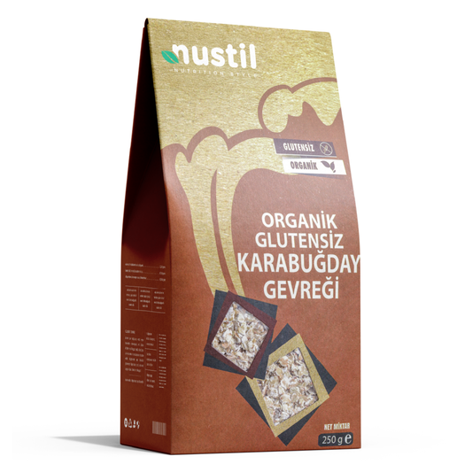 NUSTİL Organik Karabuğday Gevreği 250g