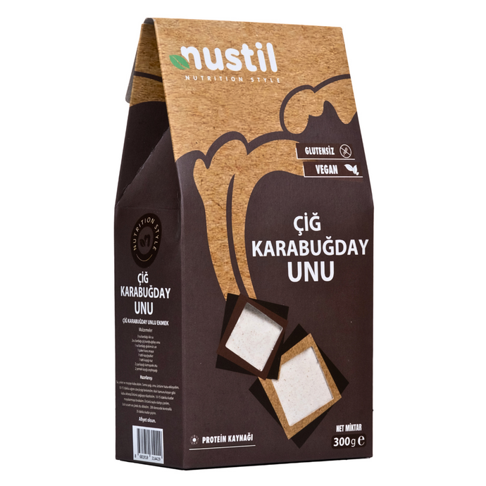 NUSTİL Çiğ Karabuğday Unu 300g