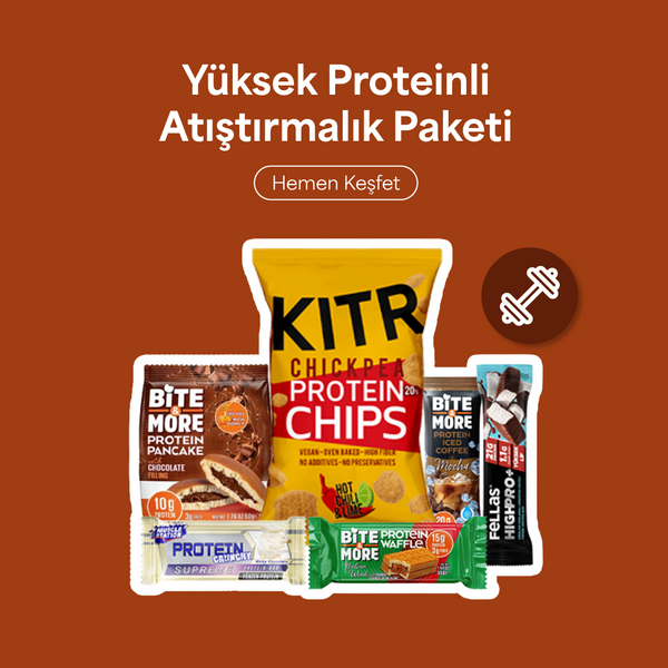 Yüksek Proteinli Atıştırmalık Paketi