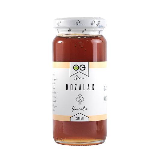 OG NATURAL Servi Kozalak Şurubu 280g (Rafine Şekersiz)