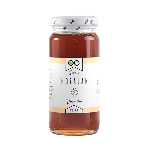 OG NATURAL Servi Kozalak Şurubu 280g (Rafine Şekersiz)