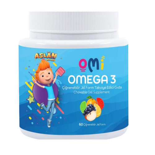 OMİ Omega-3 60 Çiğnenebilir Jel Form