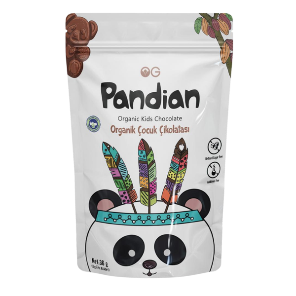 OG NATURAL Pandian Organik Çocuk Çikolatası 36g